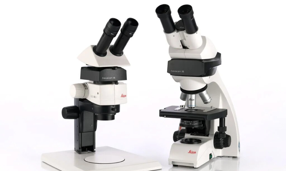Flexacam i5 зі стереомікроскопом M60 і рутинним мікроскопом DM500